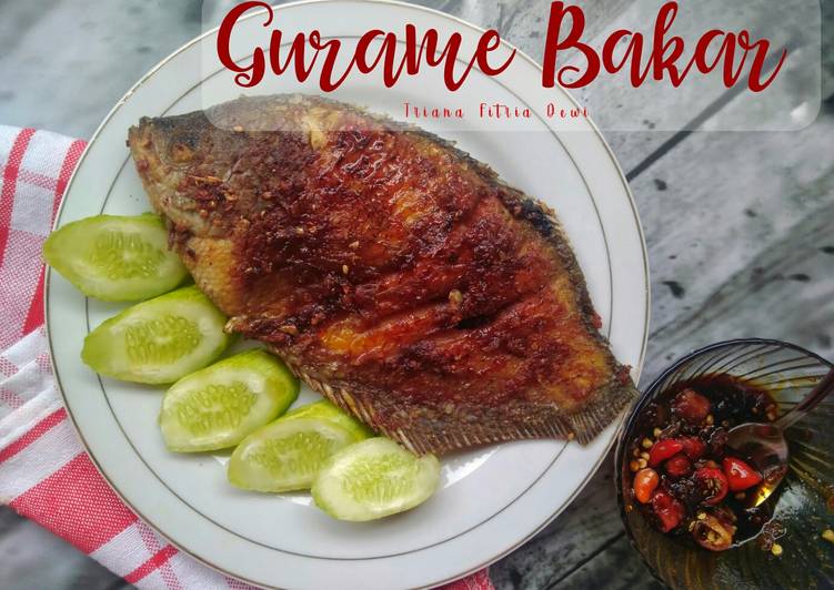 Resep Gurame Bakar/panggang Simpel yang simpel
