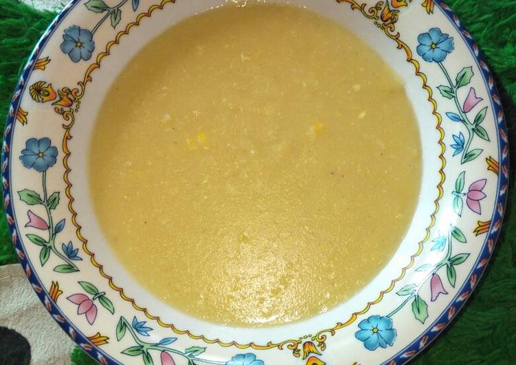 Cara Mudah Membuat Bubur jagung manis by mama vina😍 Bikin Ngiler