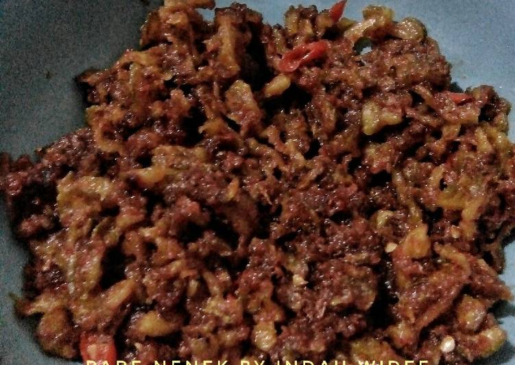 Cara termudah untuk Terbaik EnakPare Nenek