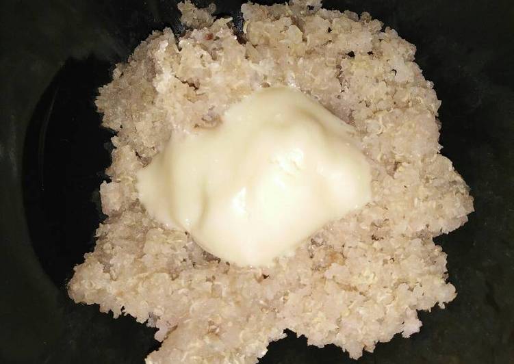 Langkah Mudah untuk Menyiapkan MPASI Quinoa Putih + kaldu sapi + kacang merah + keju Anti Gagal