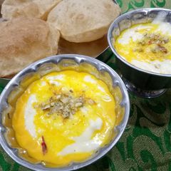 A picture of Creamy Coconut Shrikhand.
