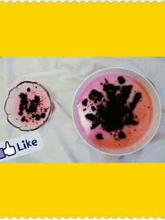 Foto resep Strawberry Oreo Silky Puding