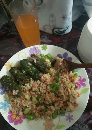 Hình của món Cơm rang truyền thống.