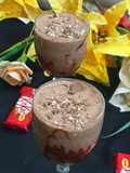 Kitkat thandai Shake