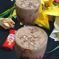 A picture of Kitkat thandai Shake.