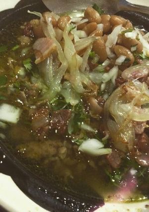 Una foto de Carne en su jugo