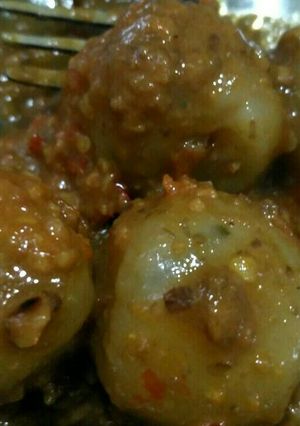 Foto resep Cilok Cucok Empuk Kenyal Bumbu Kacang