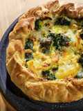 Quiche con broccoli, patate e salmone 🥦🥔🐟