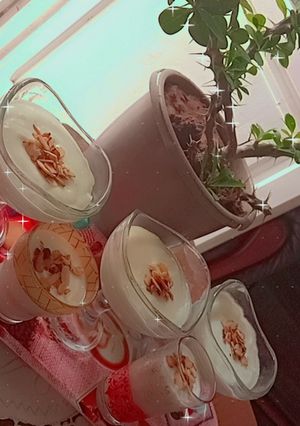 صورة لوصفة مهلبية 🍧 تركية من ايادي جزائرية ⁦🇩🇿⁩⁦🇩🇿⁩