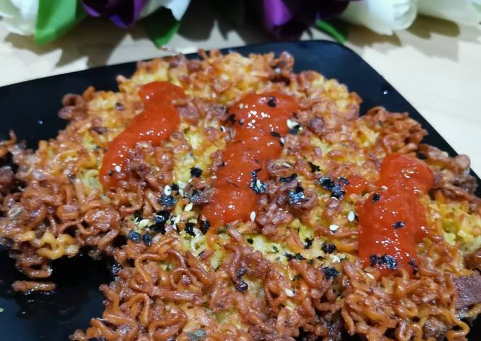 Resep: Martabak IndoMie goreng Renyah - tanpa di rebus Praktis