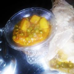 Vegies roti roll for kids A picture of Vegies roti roll for kids.