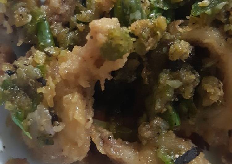 Cumi Goreng Tepung Rawit Ijo