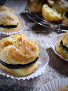 Foto resep Kue Sus Vla Coklat Nyoklat Banget