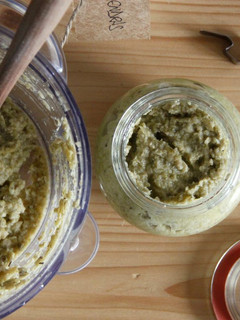 Una foto de Tapenade de aceitunas verdes