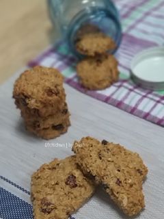 Foto resep Cinnamon Raisin Oat Scone