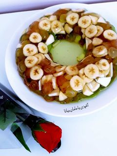 عکسی از دستور ژله ویترینی (ژله میوه ای)