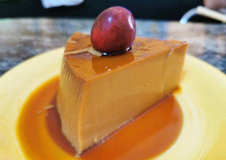 Flan de chocolate!!!