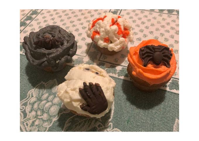 Come a Preparare Veloce Muffin per Halloween 🧟‍♂️🦇🕷🧠