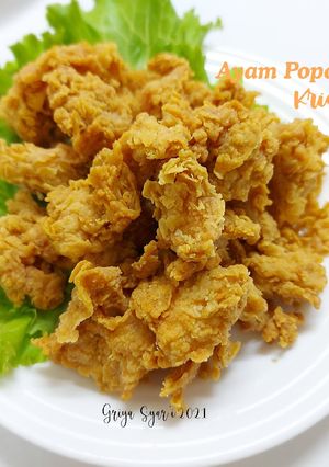 A picture of Crispy Popcorn Chicken.