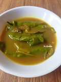 Besengek Cabai Hijau/ Ase Cabai Hijau (Tanpa Santan)