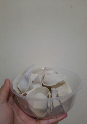 Foto resep Pangsit isi udang dan ayam