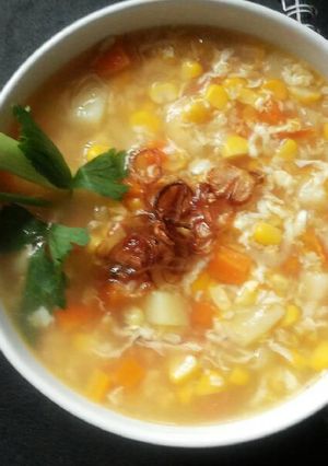 Foto resep Sup Jagung