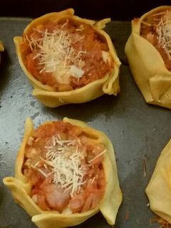 Una foto de Canastitas gallegas de atún