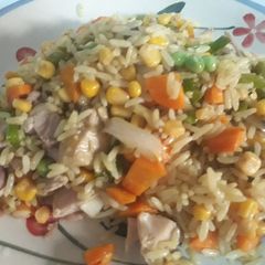 A picture of Fried rice.