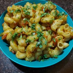 A picture of Masala Macroni Pasta.