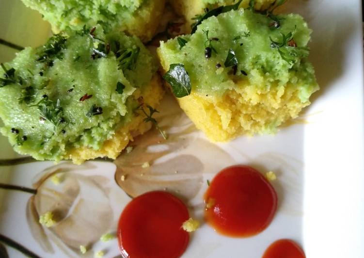 Sandwich Dhokla