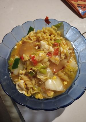 Foto resep Seblak mie makaroni