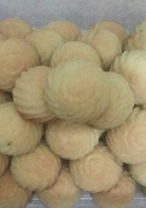 صورة لوصفة معمول العيد بالسميد والطحين 😍🎉