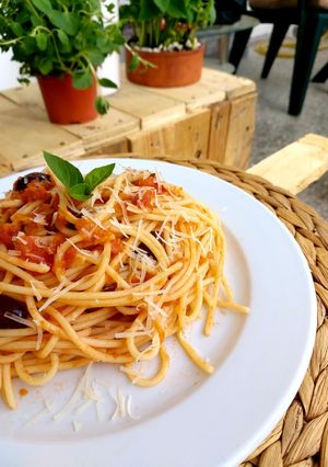 Φωτογραφία της συνταγής Spaghetti puttanesca.🍝
