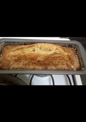 Una foto de Budín con chips de chocolate
