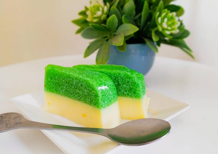 Bahan Puding lumut mentega | Cara Membuat Puding lumut mentega Yang Menggugah Selera