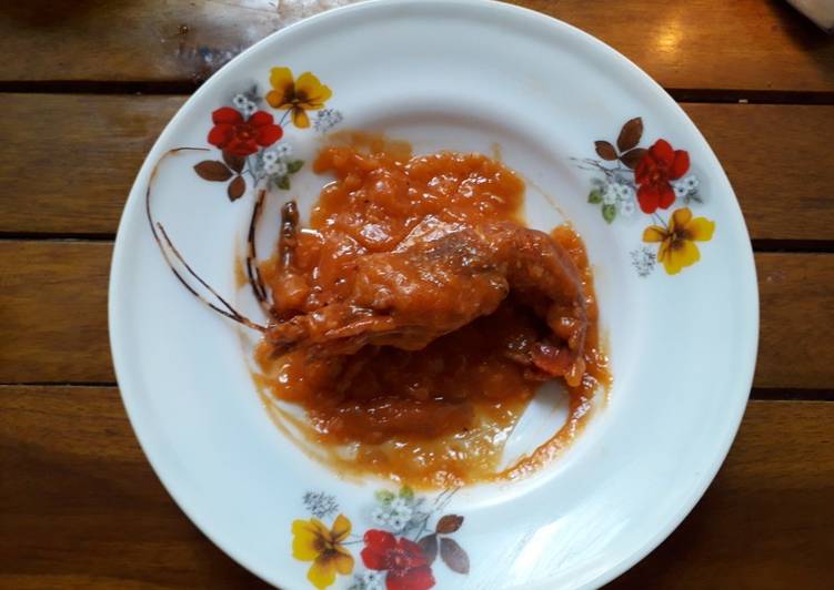 Lobster saus asam manis