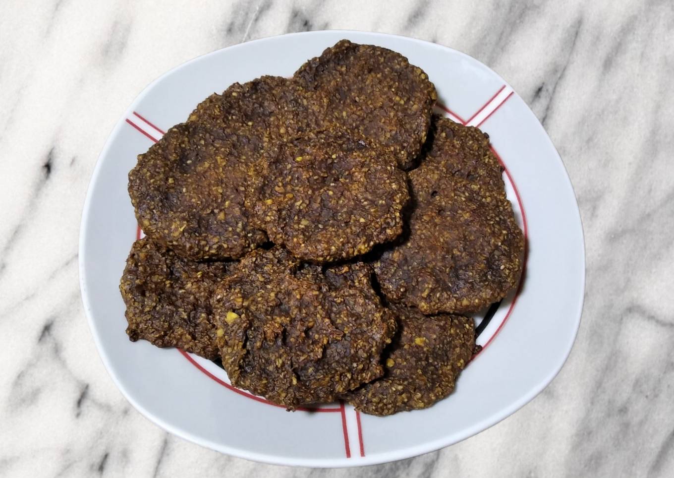 Galletitas veganas saludables - con palta y chocolate - 🍪🥑🍫