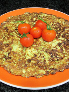 Una foto de Tortilla jugosa de calabacín