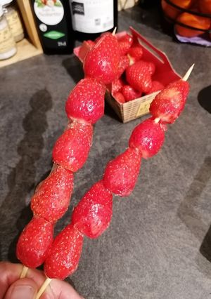 Une photo de 🍓 Tanghulu de fraises 🍓
