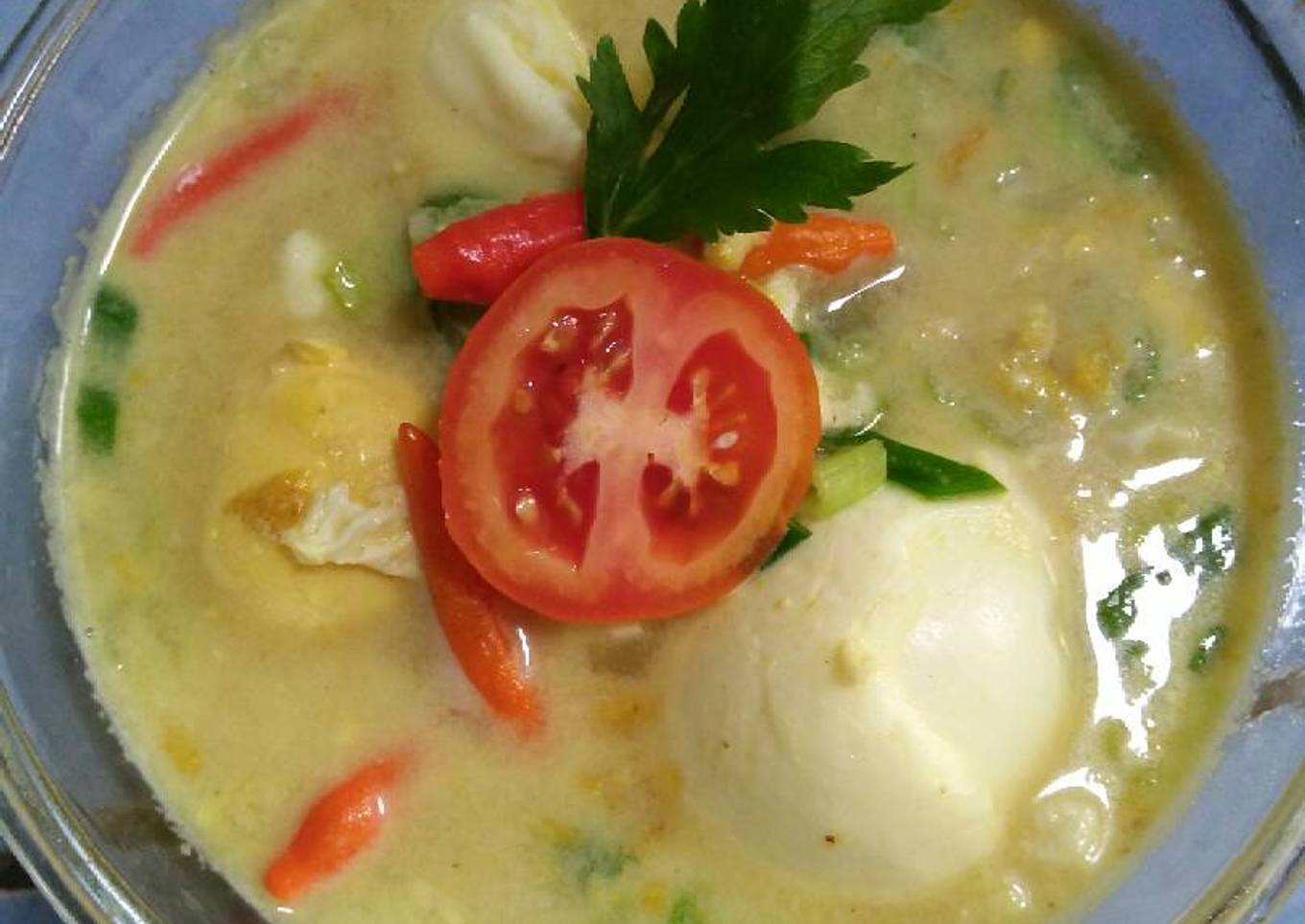 Telur Masak Santan