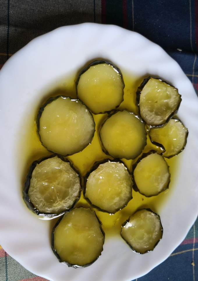 Una foto de Pepino caramelizado