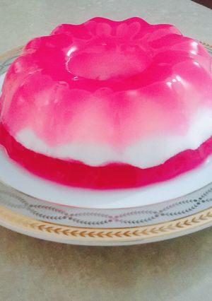 عکسی از دستور ژله جادویی