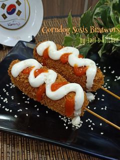 Foto resep Corndog Sosis Bratwurts