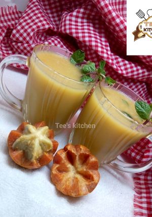 A picture of Agwalumo juice.