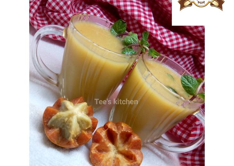 How to Prepare Award-winning Agwalumo juice