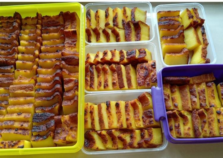 Resepi Bingka Ubi Kayu yang Praktis