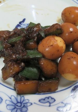 滷小黃瓜鵪鶉蛋 的食譜成品照片
