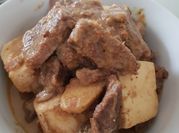 Gambar terik daging kuah susu