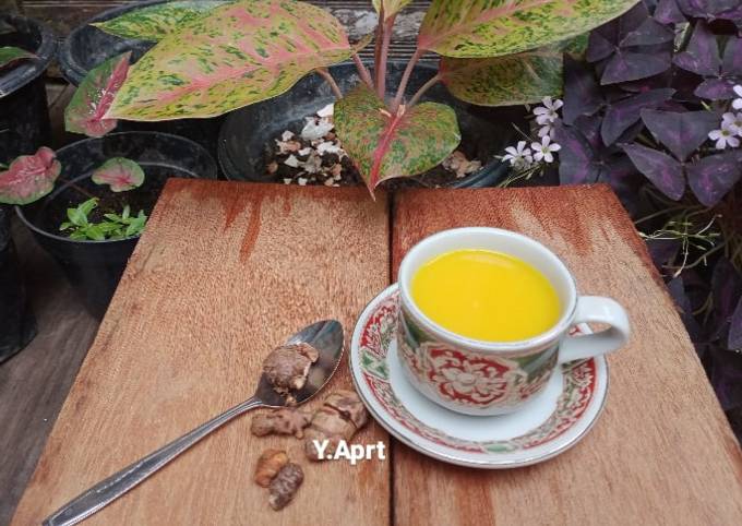 Resep: Susu Kunyit Jahe Yang Enak