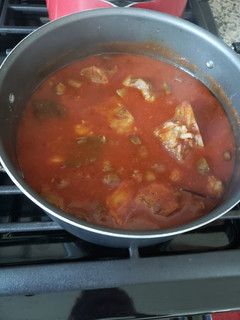 A picture of Okra broth.